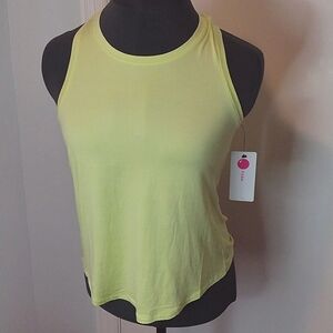 Yogalicious Tank top with tie back  NWT Size M